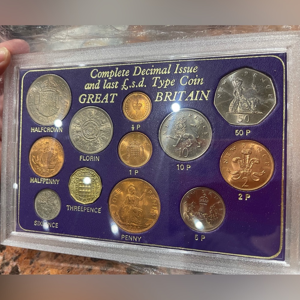 1967 Coin Proof Set from Great Britain